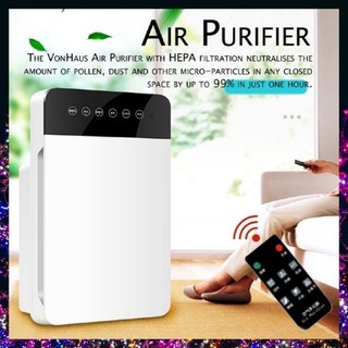 Portable Air Purifier With Remote Control and Timer, HEPA Filter Air Cleaner For Dust and Allergies
