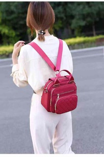 KandP New 3Way Korean Fashion Handbag/Slingbag/Backpack
