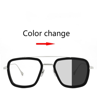 Anti radiation Photochromic glasses for women men sunglasses replaceable lens computer blue light eyeglasses