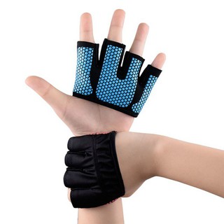 Unisex Anti-Skid Half Finger Gloves Shock-Absorbing Breathable Sports Gloves