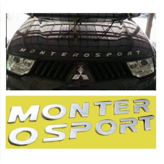Mitsubishi MONTERO SPORT Hood Emblem ABS Plastic (Chrome)