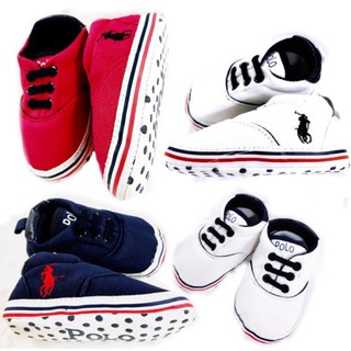 Baby Boy Prewalker Ralph Lauren Polo Shoes (1)