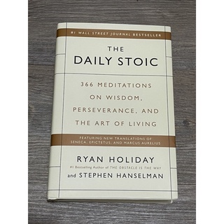The Daily Stoic by Ryan Holiday (Hardcover)