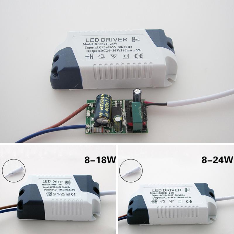 LED Constant Driver 8-12W 8-24W Power Supply Light Transformers for LED Downlight Lighting