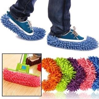 Hot Sale Home Mop Sweep Floor Cleaning Duster Cloth Housework Lazy Soft Slipper Shoes