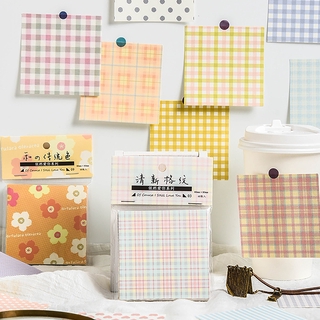 emmoo 60sheets/pack Lovely Handwritten Material Paper Creative Memo Pad Notepad Diary DIY Decor