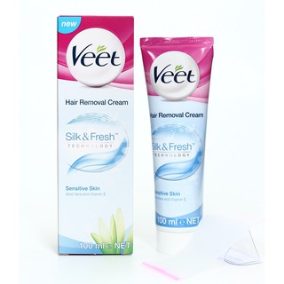 Veet Hair Removal Cream Sensitive 100g (1)
