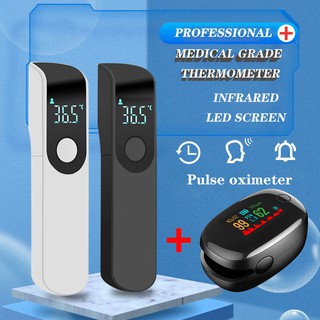 Ready stock Fingertip Pulse Oximeter Monitor Oxygen Saturation Monitor Pulse Rate Measuring Gauge Device Rapid Reading LED Display