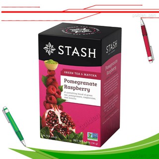 Stash Pomegranate Raspberry Green Tea & Matcha Blend