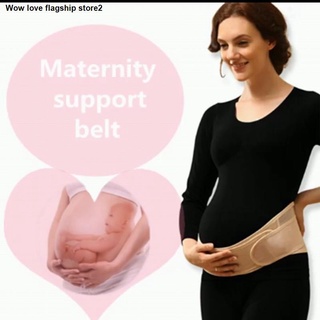 ◐♕【In Stock】Universal Adjustable Pregnancy Belly Band Prenatal Support Binder Maternity Belt For Wom