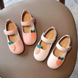 Baby Girls Leather Shoes Princess Shoes Babys Nonslip Shoes Kids Soft Sole Shoe Childrens Casual Shoes