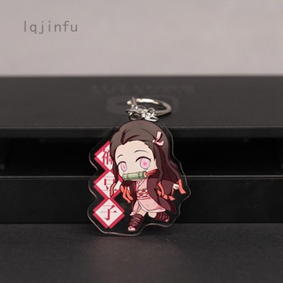 Lqjinfu /Anime Demon Slayer: Kimetsu no Yaiba Acrylic Keychain Keyring Cosplay Anime Gifts