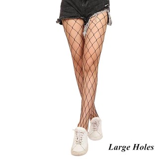 Women Fishnet Mesh Thigh High Stockings Lingerie Pantyhose