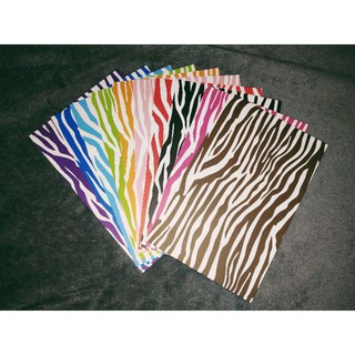 20 Pieces Zebra Print Cardstock Paper