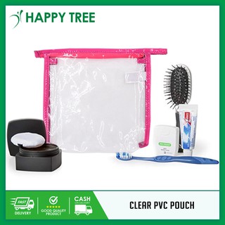 Clear PVC Travel Cosmetic Bag Makeup Toiletry Zipper Wash Bag Toiletry Organizer Storage