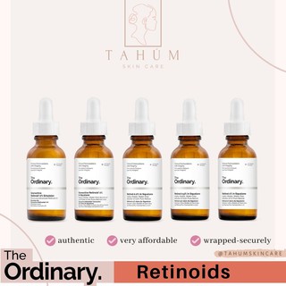[AUTH] The Ordinary - Retinols (Granactive Retinoid in Squalane/Emulsion, 0.2% 0.5% 1% Retinol)