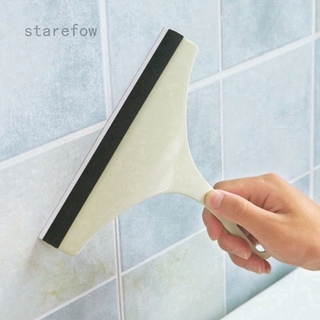 Starefow 1x Glass Window Wiper Soap Cleaner Squeegee Home Shower Bathroom Mirror CarBlade