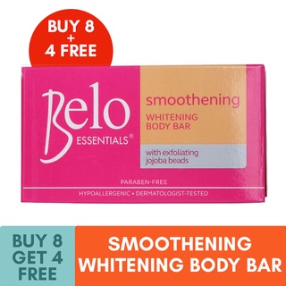 Belo Essentials Whitening Body Bar 90g Buy 8 Get 4 Free (1)