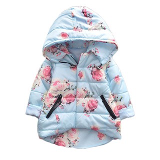 Bear Leader Baby Winter Jacket For Girls Coat Warm Hooded Outerwear Parkas Clothes Jacket (2)
