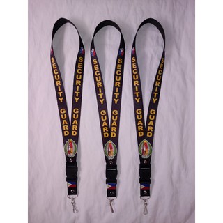 Security Guard ID Lace Lanyard Sling ID Holder