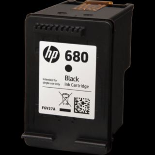 HP 680 Black Original Ink Cartridge(F6V27AA)