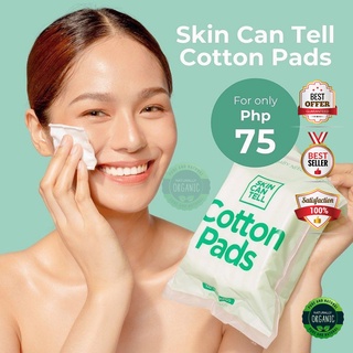 Skin Can Tell Square Cotton Pads 100 pcs (Handy)