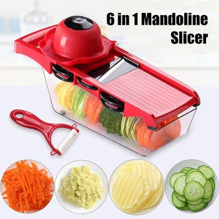 HK Mandoline Slicer vegetable and Fruit slicer Cutter Peeler Grater