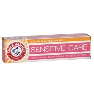 Arm & Hammer Sensitive Care Toothpaste 125g (and with Baking Soda)