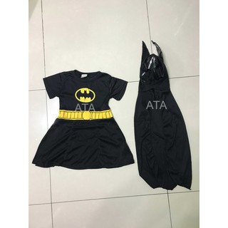 Batgirl costume for Kids (ages 2 to 9)