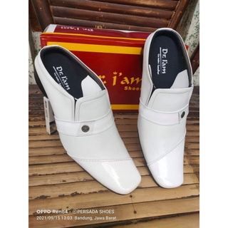 Bustong Shoes FORMAL Skin Men DR IAM White B. 6038 (Own Production)