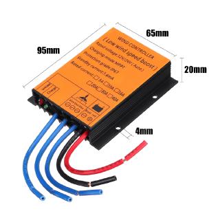 MPPT Wind Turbines Charge Controller 500-1000W 12/24V Auto Waterproof Overvoltage Speed Protection (9)