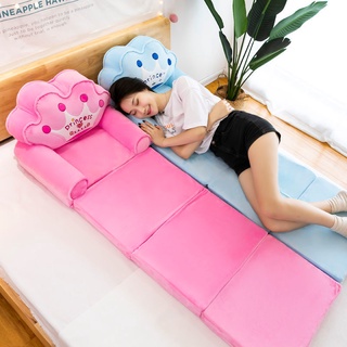 ∈✻▩Foldable children s small sofa cartoon removable and washable cushion lying seat watching TV kind