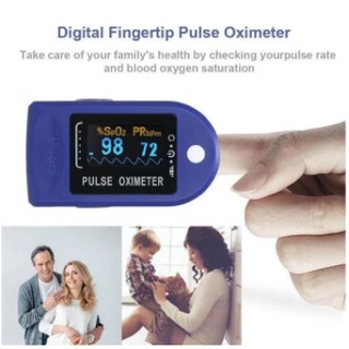 Pulse Oximeter Blood Oxygen Monitor Finger Pulse Heart Rate Meter