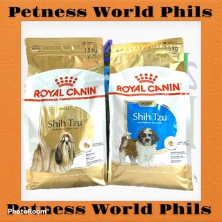 Royal canin shih tzu dry dog food 1.5kg