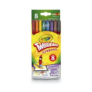 Crayons & Pastels❀Crayola Twistable Crayons 8s