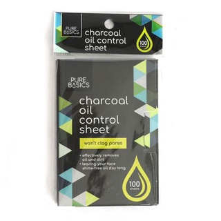 Pure Basics Oil Control Sheet Charcoal 100 Sheets