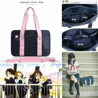 Japanese School Bag Pink (1)