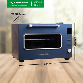 XTREME HOME 40L Blue Convection Oven with 5 Species Baking Mode [XH-SMARTOVEN40L] (3)