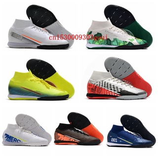 Soccer ShoesNew cheap SUperFlys IC indoor Soccer shoes high ankle football boots
