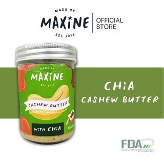 Made by Maxine Cashew Butter - Chia 225g