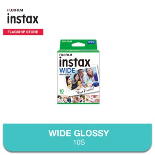 Instax Wide Films - Wide Glossy Film 10 Sheets