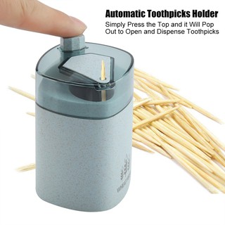 Korean / Japanese Style Automatic Hygienic Toothpick Dispenser Toothpick Holder 1800