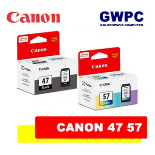 Canon PG-47 CL-57 Genuine Ink Cartridge 47 57
