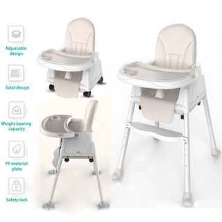 【COD】Baby High Chair Feeding Chair With Compartment Booster Toddler High ，（1-9 Year Old），