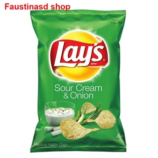 ¤▽❏Lay's: Sour Cream & Onion Potato Chips (6.5oz)