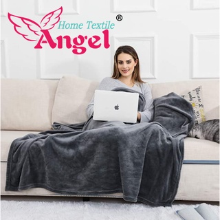 ANGEL#PLAIN Fleece Blanket Plain High Quality Super Warm and Soft C-3 (6)