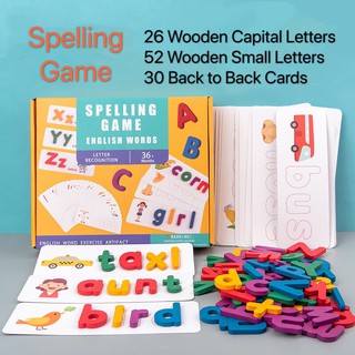 Educational Wooden Spelling Game