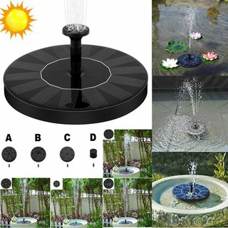 【In Stock】Mini Solar Powered Floating Pump Water Fountain For Garden Pool Pond Bath Water Panel Dec