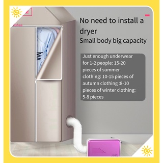 [Warranty for 1 year] 1000W hot air dryer wall-mounted electric dryer for household use