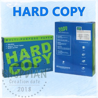 Hard Copy Bond Paper Short/A4/Long 80 Gsm 500 Sheets